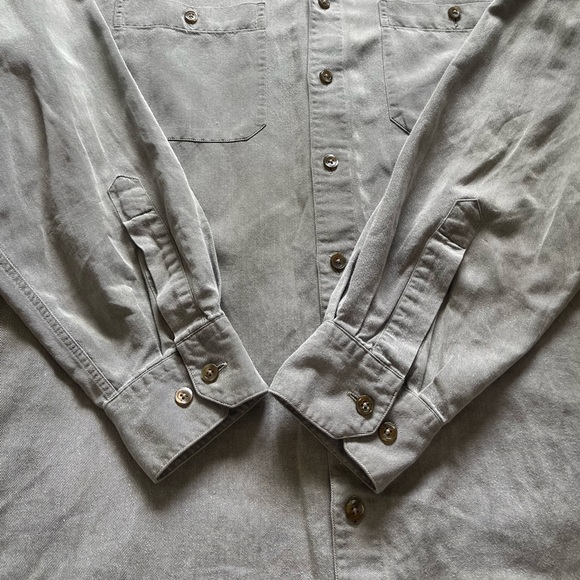 Scott Barber Long Sleeve Collared Shirt Size Medium - Picture 4 of 10